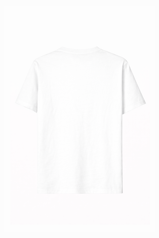 Camiseta Blanca Secret Nova para Hombre – Logo SN Minimalista | Estilo Urbano Premium