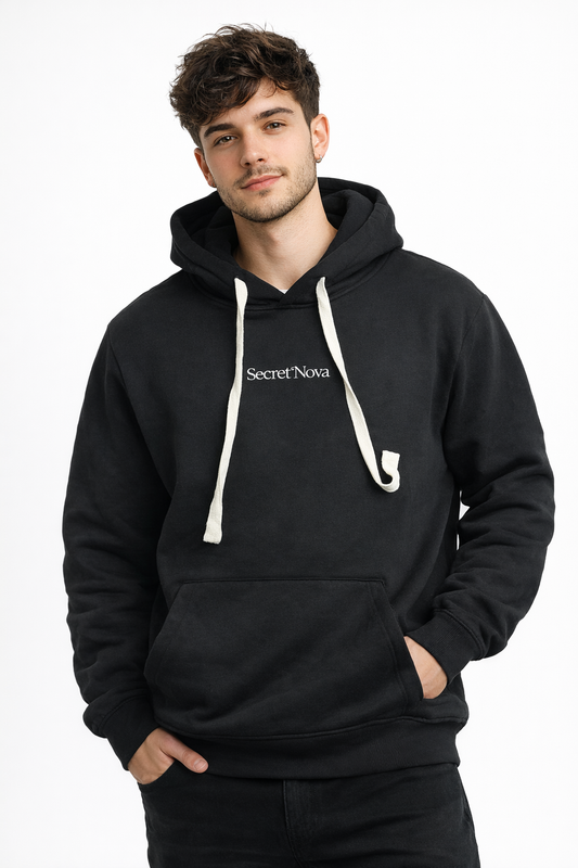 Sudadera Nova Con Capucha Rose Negra