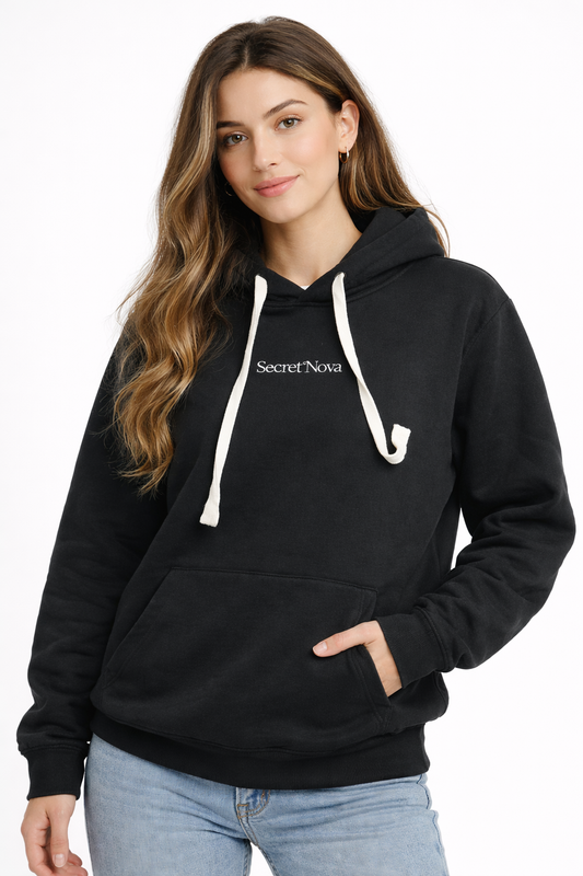 Sudadera Nova Con Capucha Rose Negra