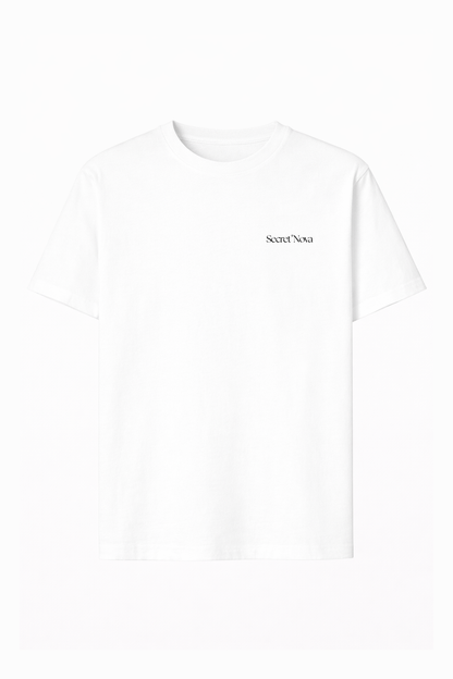 Camisetas Oversize Basico Streetwear Hombre Blanco