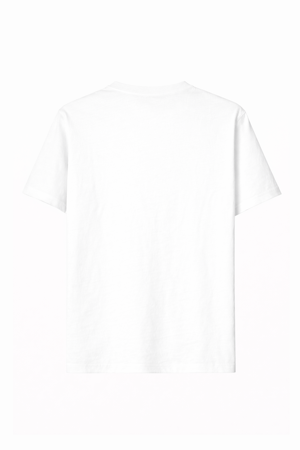 Camisetas Oversize Basico Streetwear Hombre Blanco