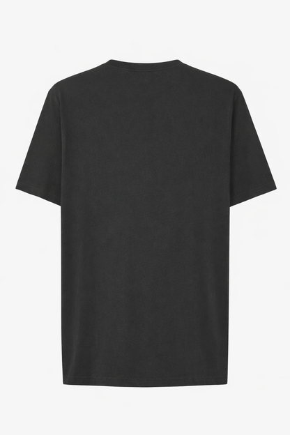 Camisetas Oversize Basico Streetwear Mujer Negro