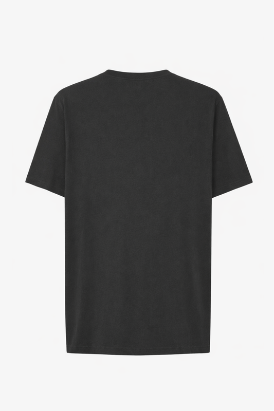 Camisetas Oversize Brand Basico Streetwear Hombre Negro
