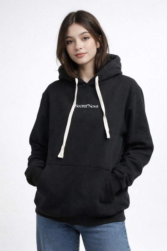 Sudadera Secret Basic Negro